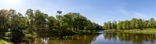 Kėdainiai park and park reservoir, 2018-05-07